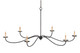 Saxon Collection Six Light Chandelier (9267)