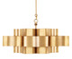 Grand Lotus Six Light Chandelier (9494)