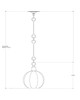 Aquaterra One Light Pendant (9514)