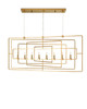 Metro Eight Light Chandelier (9542)