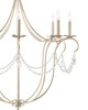 Crystal Lights Eight Light Chandelier (9891)