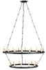 Currey and Company - 9935 - 30 Light Chandelier - Toulouse Chandelier - Blacksmith