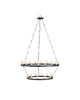 Currey and Company - 9935 - 30 Light Chandelier - Toulouse - Blacksmith