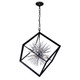 Starburst Six Light Chandelier (1178P22-6-601)