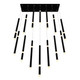 Flute LED Chandelier (1262P32-14-101)