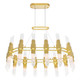 Croissant 28 Light Chandelier (1269P39-28-602-O)
