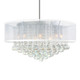 Radiant 12 Light Chandelier (5062P24C (Clear + W))