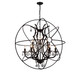 CWI Lighting - 5465P36DB-9 - Nine Light Chandelier - Campechia - Brown