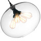 Glass Four Light Pendant (5553P16-Clear)
