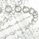 Double Spiral Six Light Flush Mount (6606C20C)