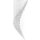Ribbon Eight Light Flush Mount (6629C24C)