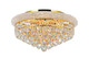 CWI Lighting - 8001C20G - Eight Light Flush Mount - Empire - Gold