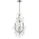 CWI Lighting - 8311P12C-3 - Four Light Mini Chandelier - Maria Theresa - Chrome