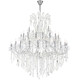 CWI Lighting - 8318P60C-49 (Clear)-A - 49 Light Chandelier - Maria Theresa - Chrome