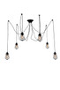 CWI Lighting - 9610P28-6-101 - Six Light Pendant - Tomaso - Black