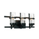 CWI Lighting - 9827W21-3-101 - Three Light Wall Sconce - Sierra - Black