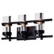Sierra Three Light Wall Sconce (9827W21-3-101)