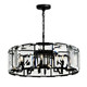 CWI Lighting - 9860P31-12-101 - 12 Light Chandelier - Jacquet - Black