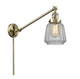 manufacturer_finish:Antique Brass|manufacturer_glass:Clear Chatham|light_output:220.00lm|color_temperature:2200K|cri:99