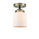 manufacturer_finish:Black Antique Brass|manufacturer_glass:Matte White|light_output:220.00lm|color_temperature:2200K|cri:99