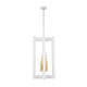 Duo Four Light Foyer Pendant (522251SGLW)