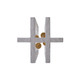 Duo Four Light Foyer Pendant (522251SGLW)
