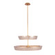 Kalco - 523157OL - LED Pendant - Geo - Oxidized Gold Leaf