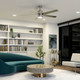 Brahm 56"Ceiling Fan (300044BSS) Brahm 56"Ceiling Fan (300044BSS)