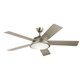 Kichler - 310100NI - 56Ceiling Fan - Verdi - Brushed Nickel