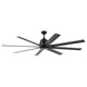 Kichler - 310275SBK - 75Ceiling Fan - Breda - Satin Black