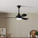Ample 54"Ceiling Fan (310354SBK)