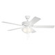 Kichler - 330017MWH - 52Ceiling Fan - Basics Pro Select - Matte White