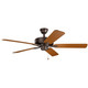 Kichler - 330018SNB - 52Ceiling Fan - Basics Pro - Satin Natural Bronze