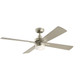 Kichler - 330140NI - 52Ceiling Fan - Lija - Brushed Nickel