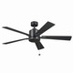Kichler - 330242SBK - 52Ceiling Fan - Lucian II - Satin Black