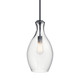 Everly One Light Pendant (42047BK)