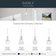 Everly One Light Pendant (42047NICS)