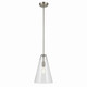 Kichler - 42199NI - One Light Pendant - Everly - Brushed Nickel