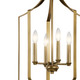 Morrigan Four Light Mini Chandelier (42496NBR) Morrigan Four Light Mini Chandelier (42496NBR)