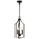 Kichler - 42499OZ - Three Light Pendant - Morrigan - Olde Bronze