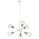 Armstrong Six Light Chandelier (43095WH)