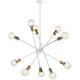 Armstrong Ten Light Chandelier (43119WH)