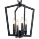 Abbotswell Four Light Pendant (43498BK)