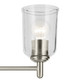 Shailene Three Light Mini Chandelier (43670NICLR)