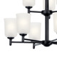 Shailene Nine Light Chandelier (43672BK)