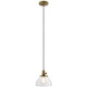 Kichler - 43850NBR - One Light Mini Pendant - Avery - Natural Brass