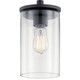 Crosby One Light Mini Pendant (43996BK)