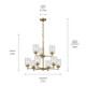 Winslow Nine Light Chandelier (44031NBR)