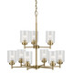 Winslow Nine Light Chandelier (44031NBR)