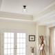 Winslow One Light Semi Flush Mount (44033BK)
